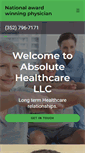 Mobile Screenshot of absolutehealthcare.org